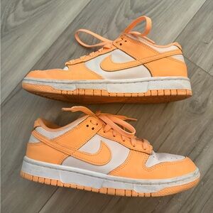 Nike Women's Orange Low Dunks ‘peach cream’